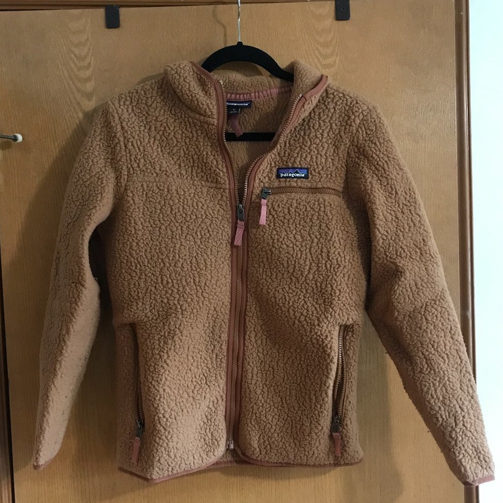 Patagonia Women's Retro Pile Jacket - Small - Pink Tan
